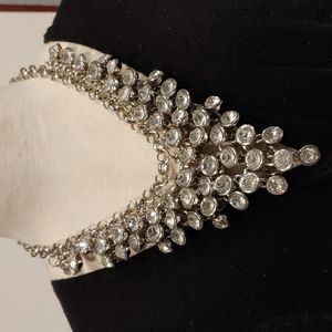 Unmarked Clear Stone Necklace